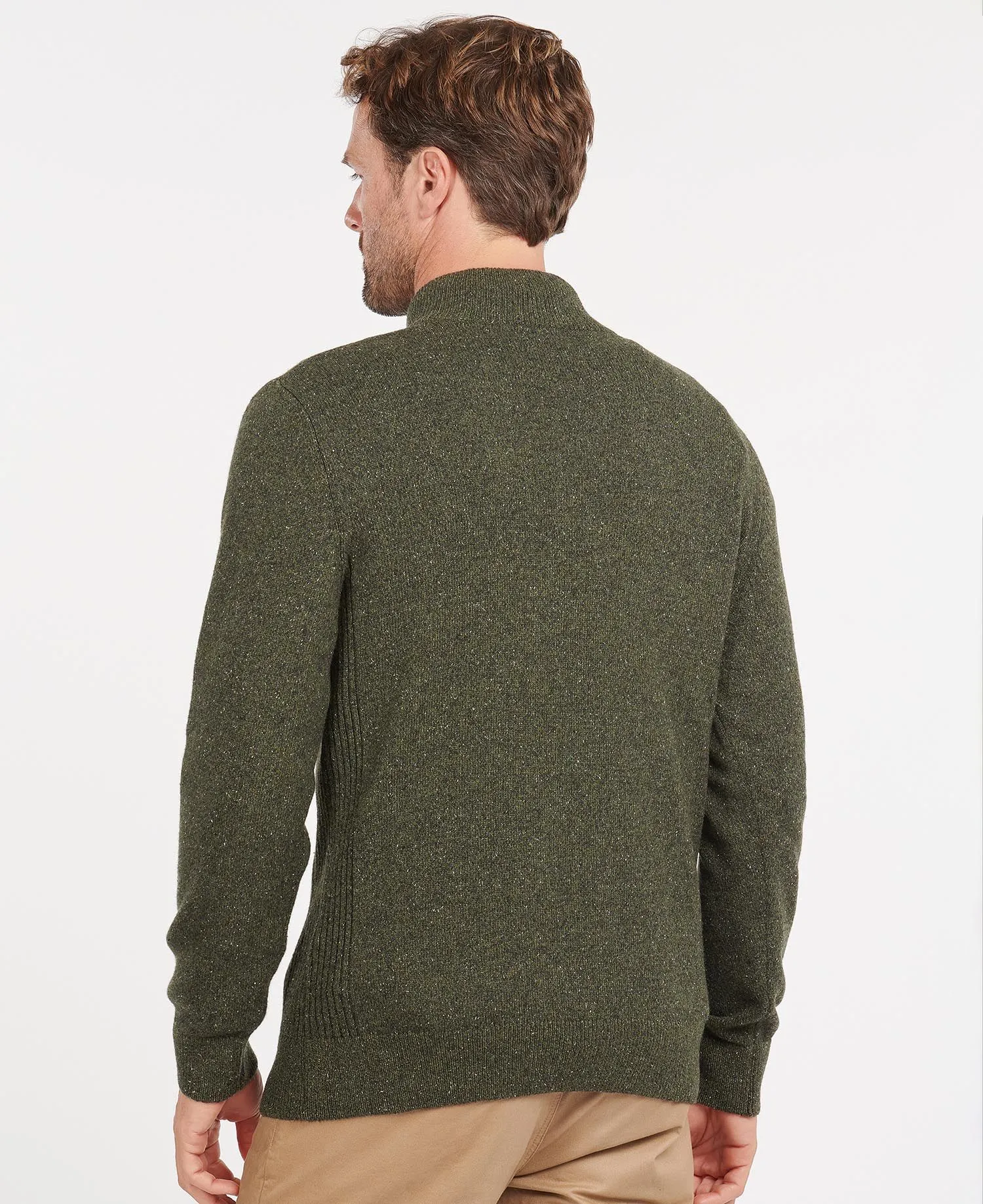 Barbour - Tisbury Half Zip, Dk Seaweed