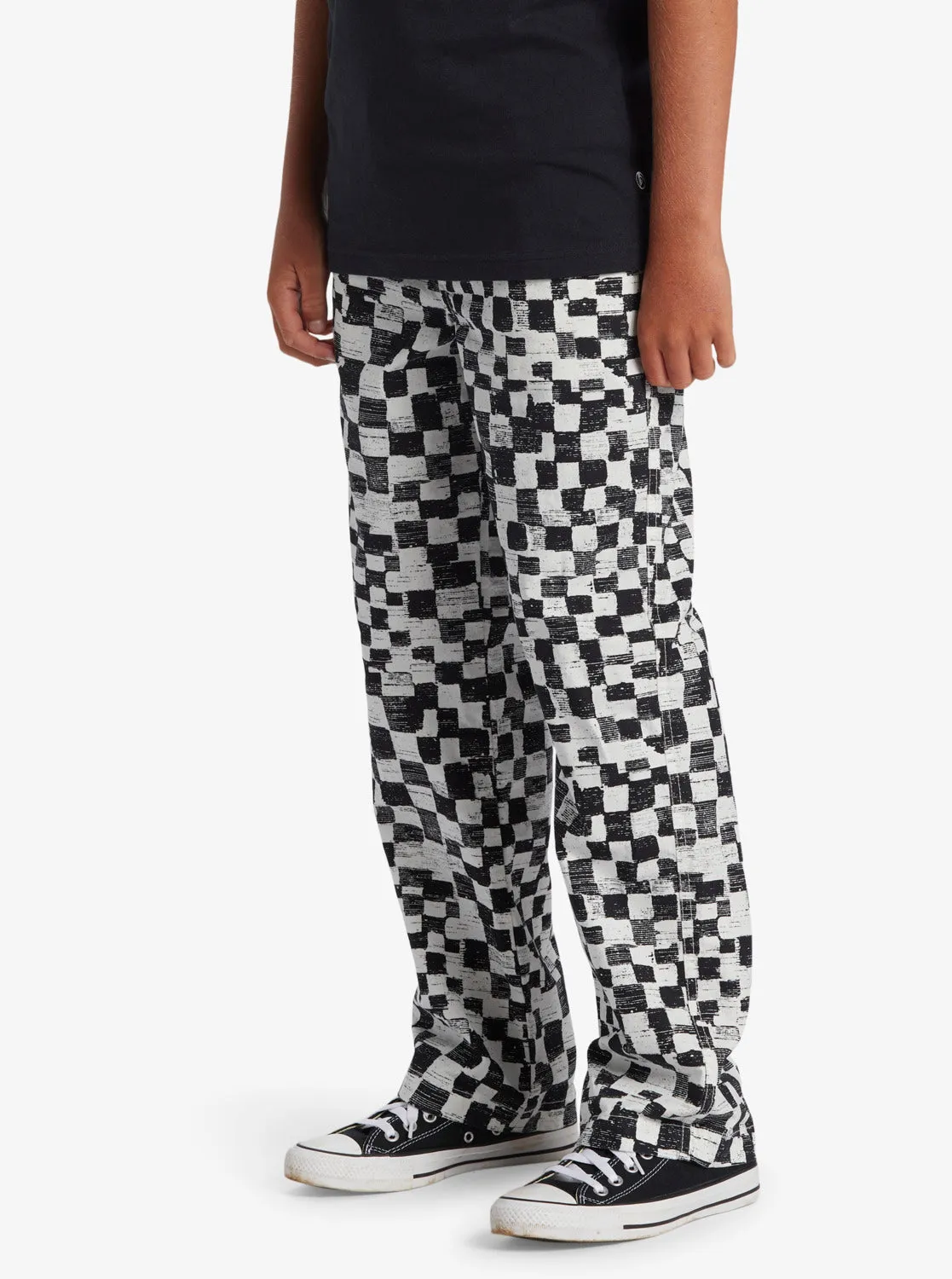 Boys 8-16 Saturn Distort Beach Pant Yout Pants - Black Distort Youth