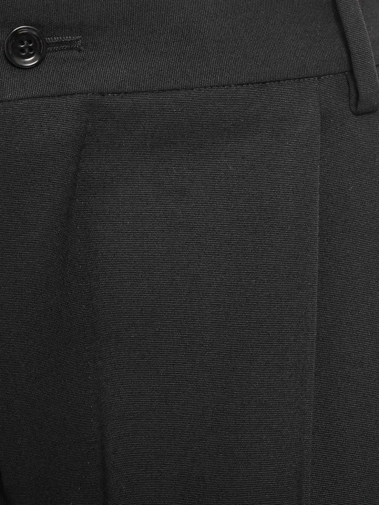 Dolce&amp;Gabbana   Stretch wool high waist flared pants 