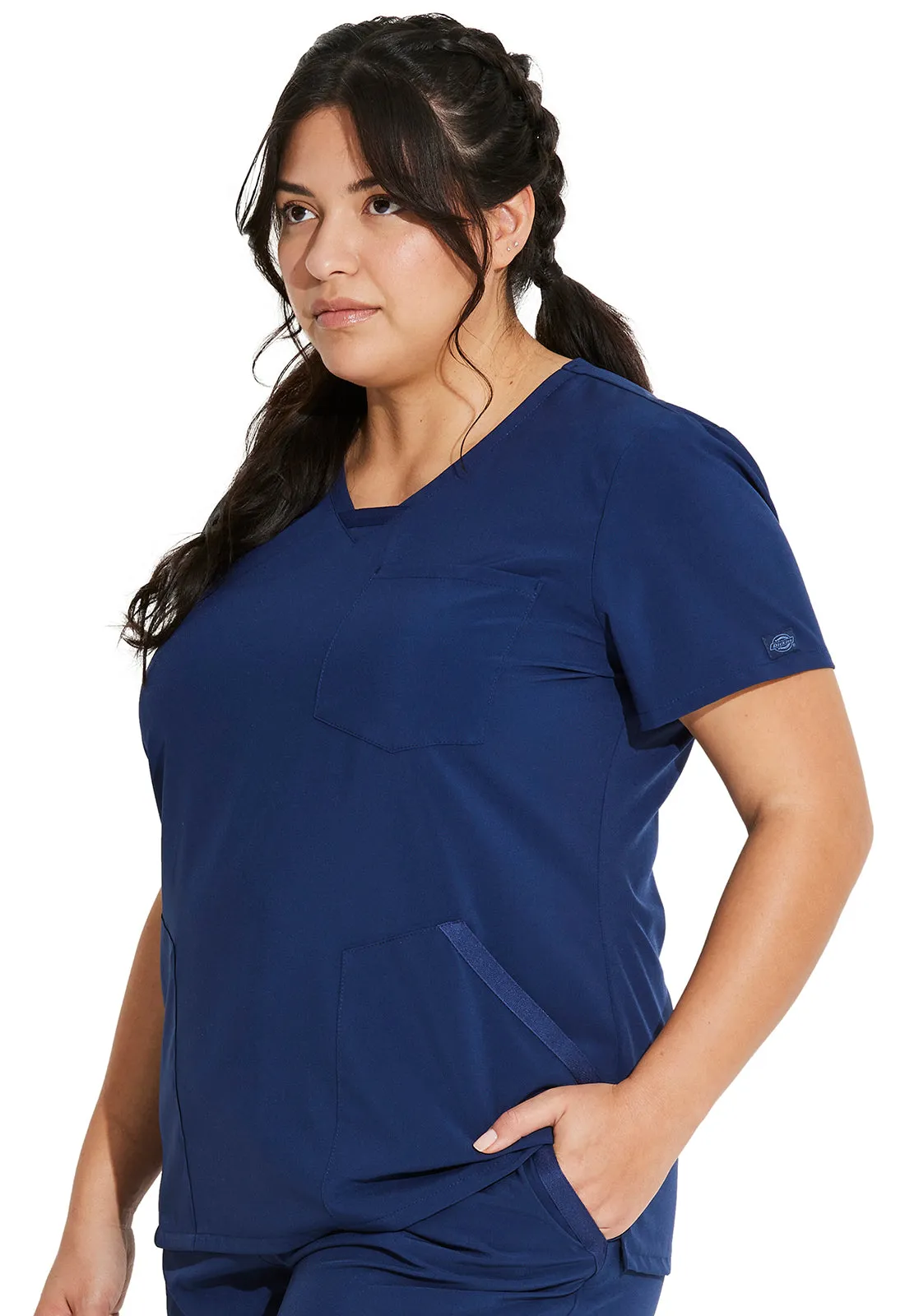 EDS Essentials - Women's V-Neck Scrub Top