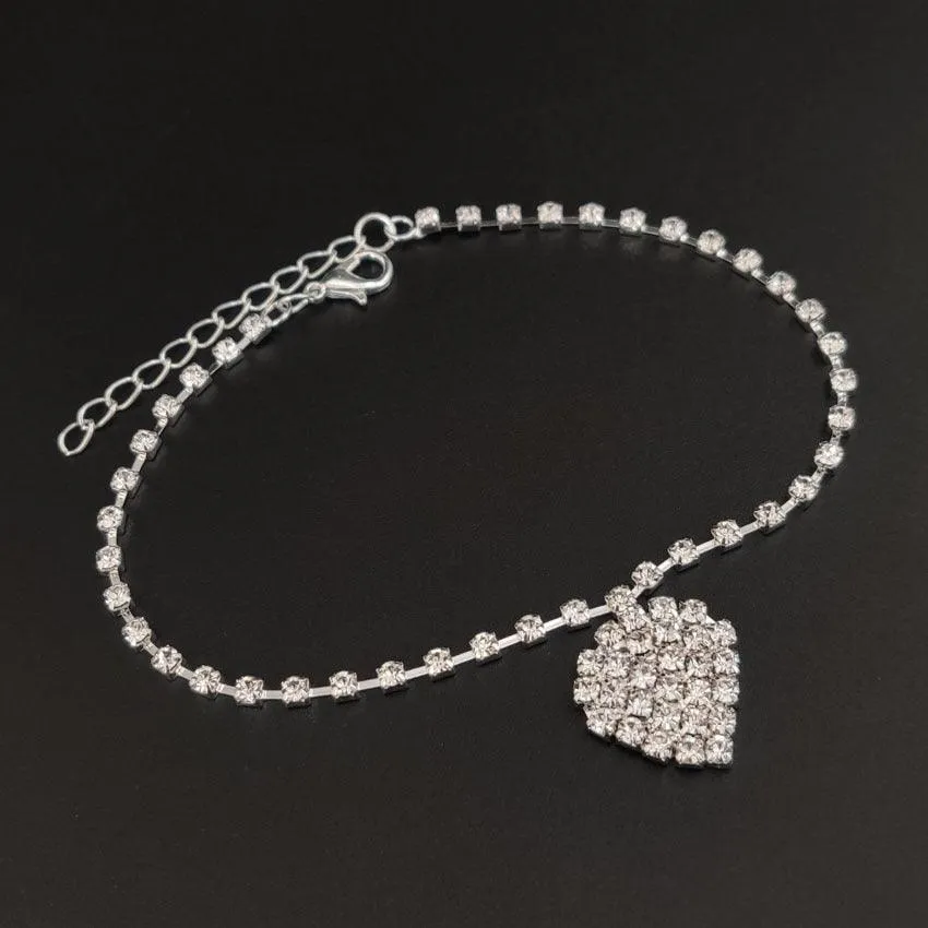 F7.Exotic Versatile Sexy Heart anklet