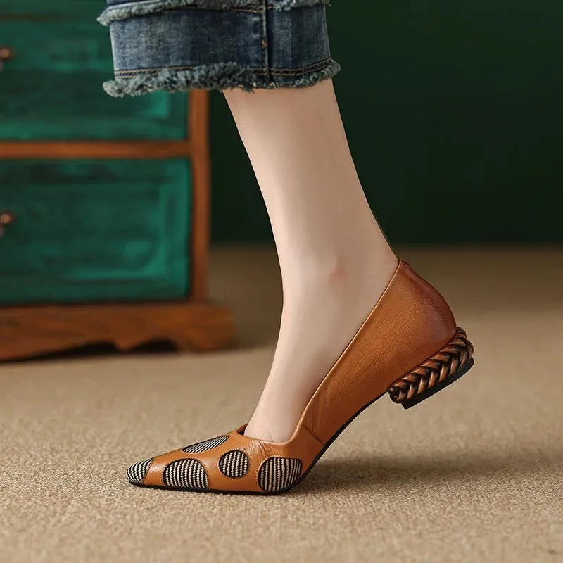 Fashionable and Versatile Preppy Flat Shoes