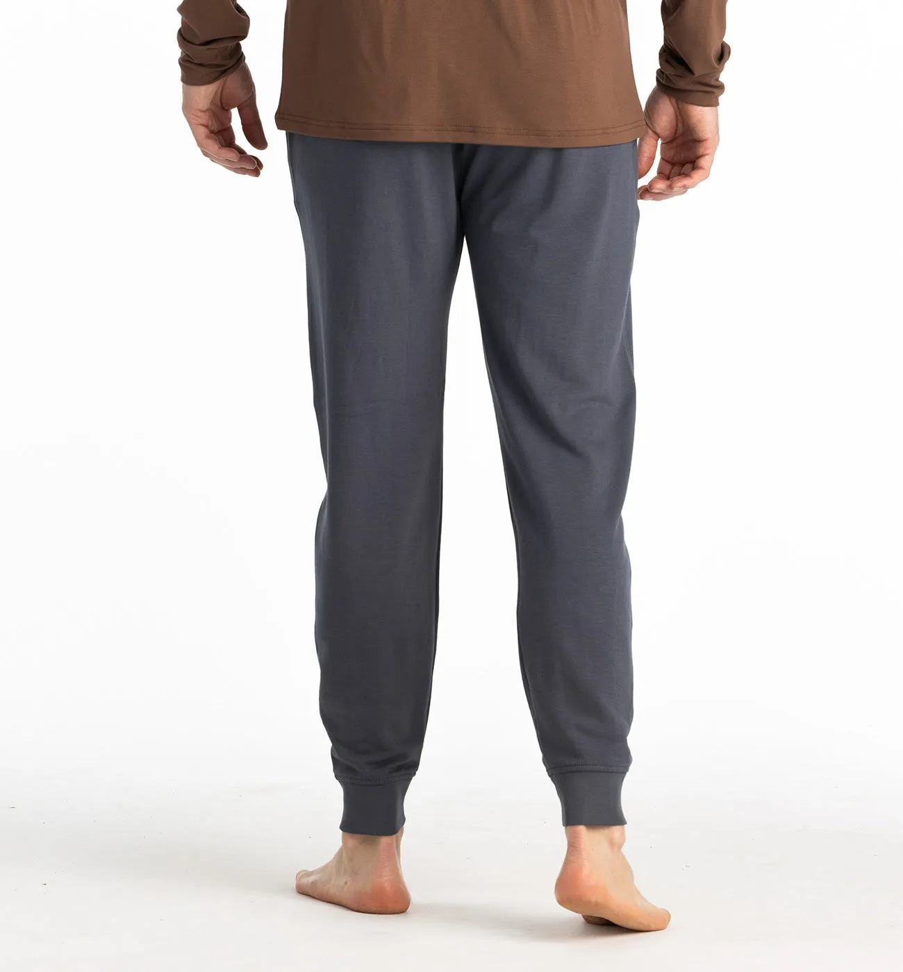 Free Fly Men's Bamboo Lightweight Fleece Jogger - Storm Cloud