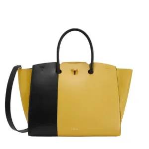 Furla Genesi Large Tote - Black Honey