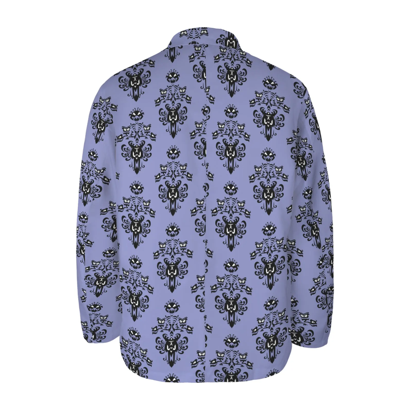 Haunted Mansion Wallpaper Men's Blazer Jacket