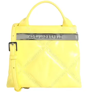 Karl Lagerfeld K/Kross Debossed Logo Bag, Yellow