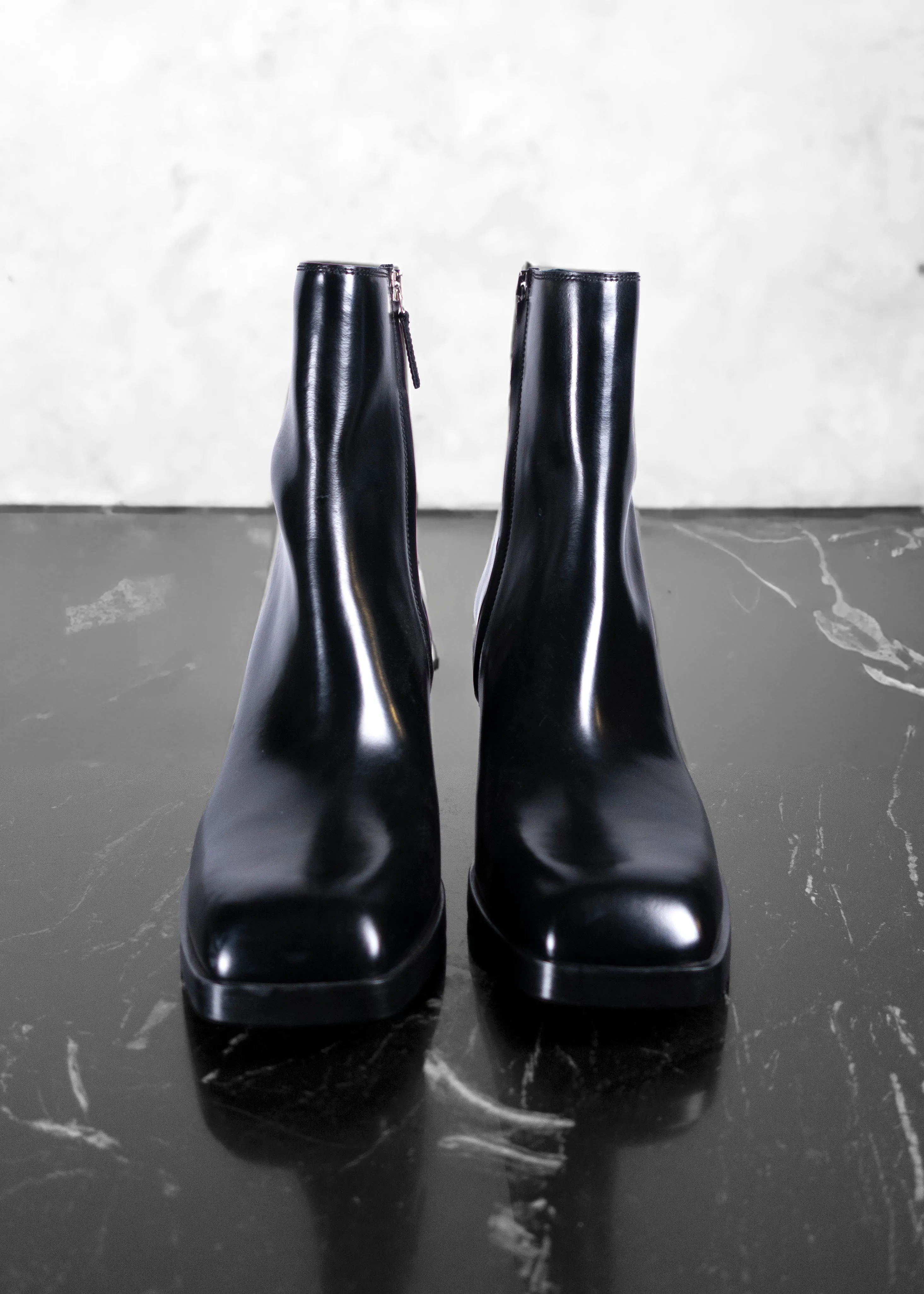 Khaite Hooper Zipped Ankle Boots