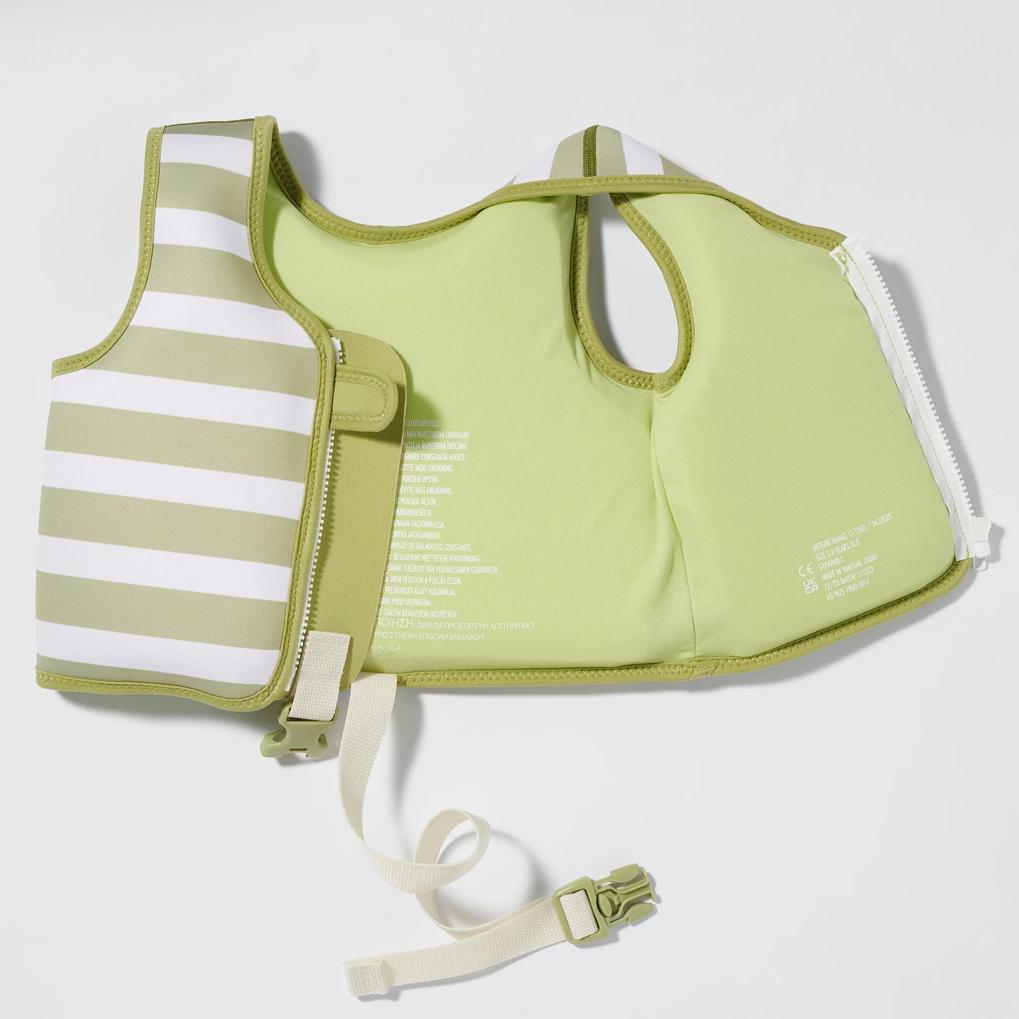 Kids Swim Vest 1-2 | Into the Wild Khaki