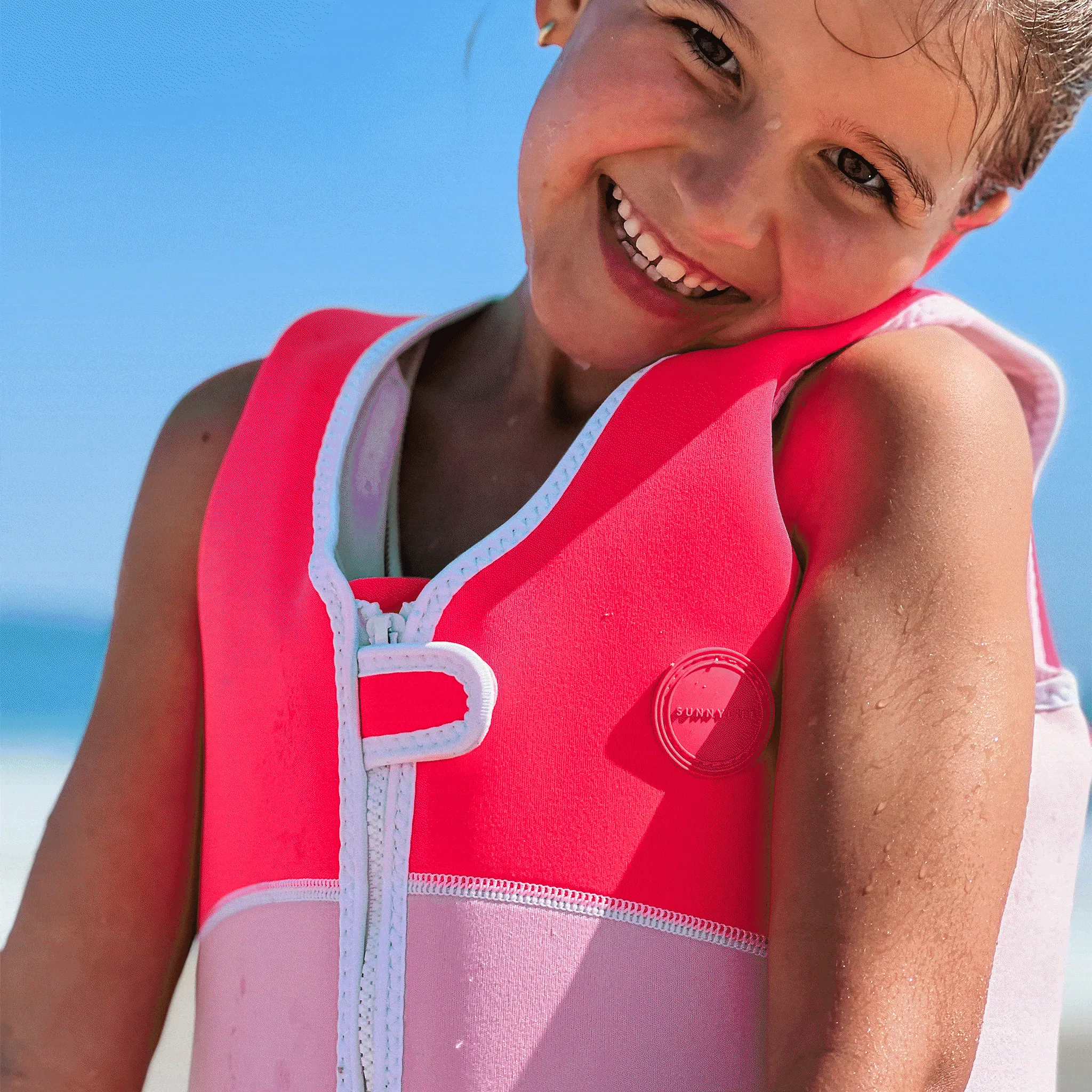 Kids Swim Vest 1-2 | Into the Wild Khaki