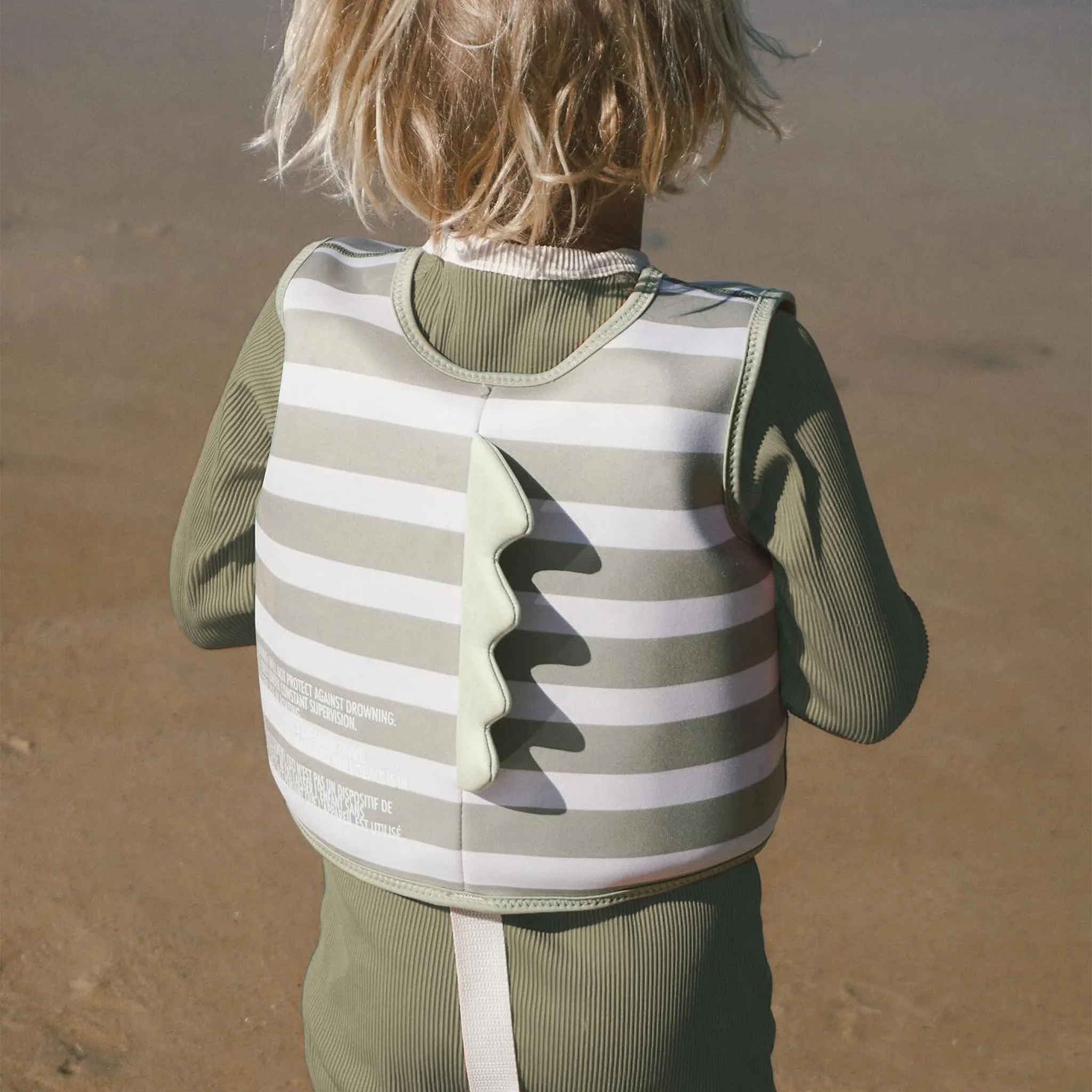 Kids Swim Vest 1-2 | Into the Wild Khaki