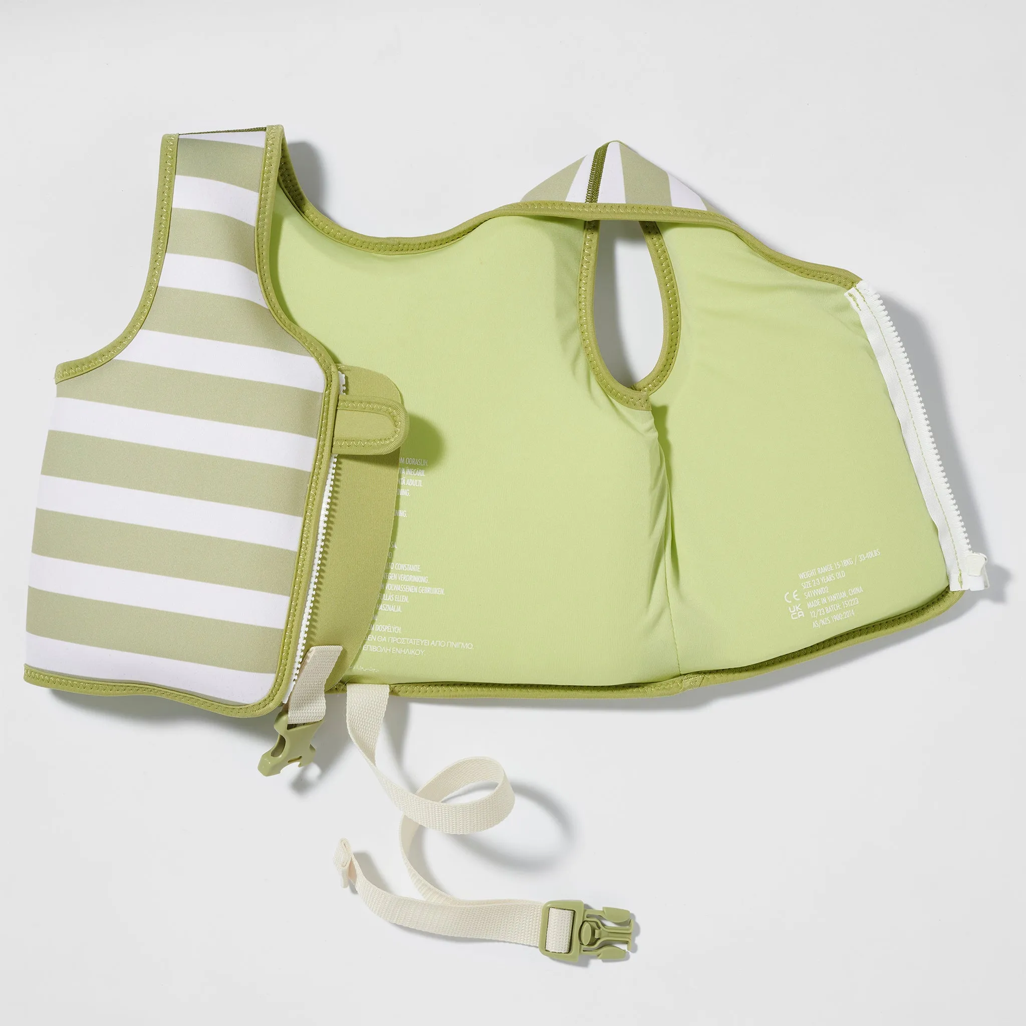 Kids Swim Vest 2-3 | Into the Wild Khaki