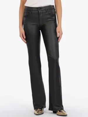 Kut Jeans : Ana Coated High Rise Flare