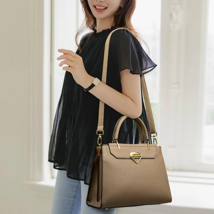 Leona Textured Tote Bag