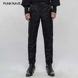 Men's Gothic Random Patterns Daily Simple Pants