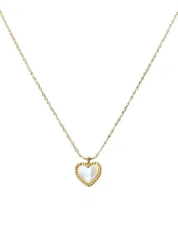 New Fritillary Love Versatile Simple Clavicle Chain Jewelry