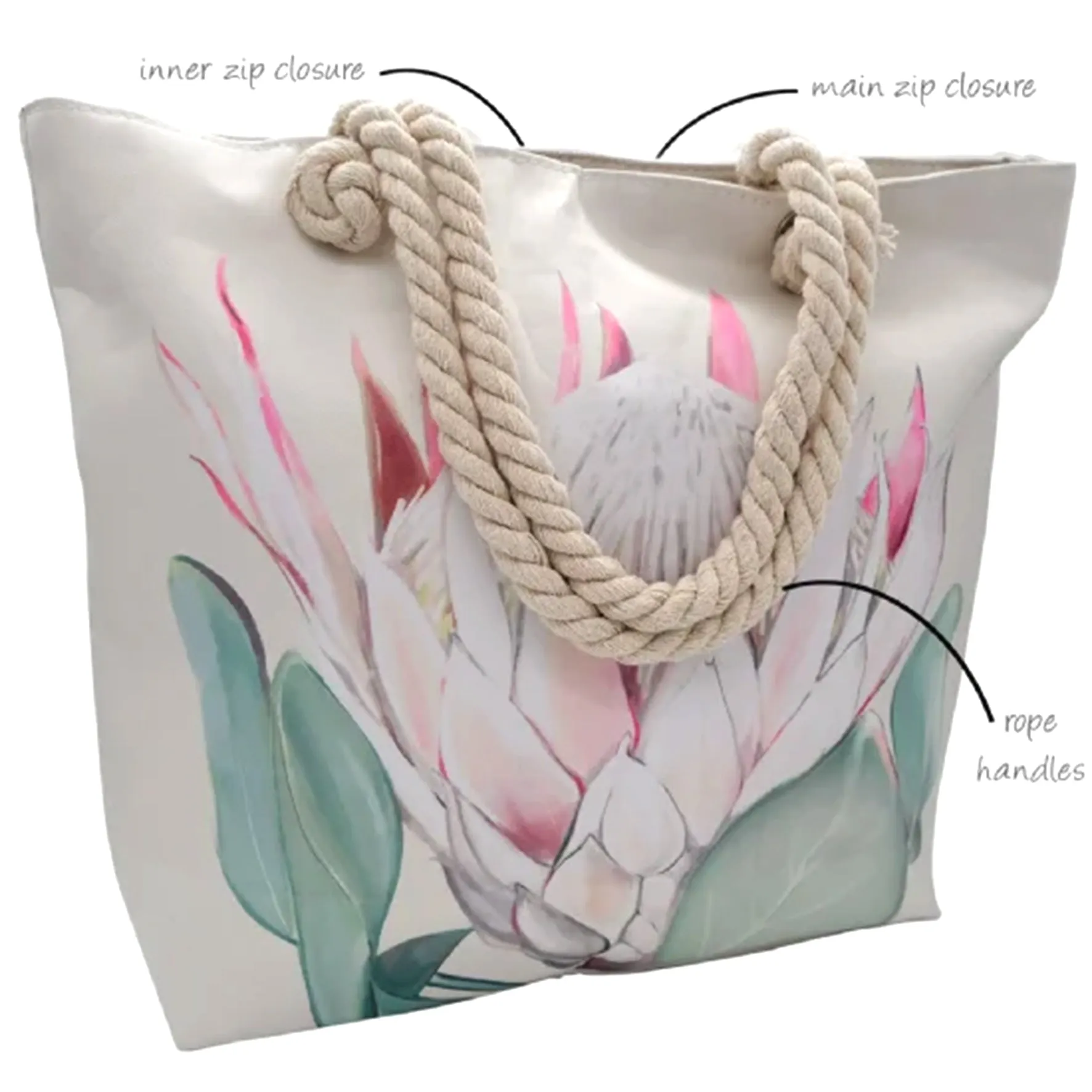 Protea Tote Bag