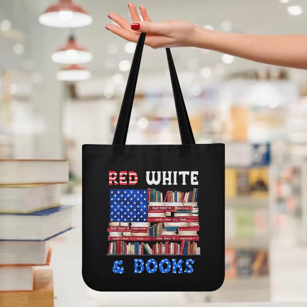 Red, White & Books Book Lovers Gift TBF536