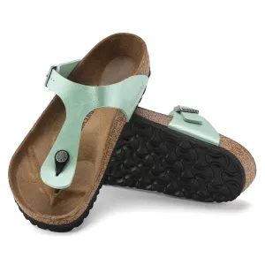 Women's Birkestock Gizeh Birko-Flor Color: Graceful Matcha