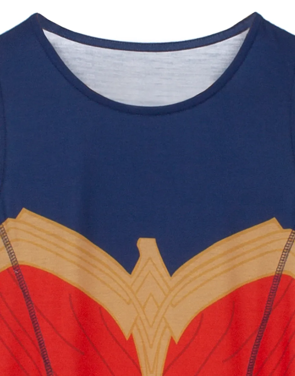 Wonder Woman Women's Costume Dress - Blue